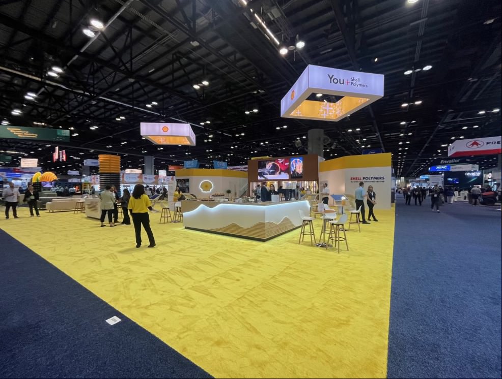 shell trade show exhibit